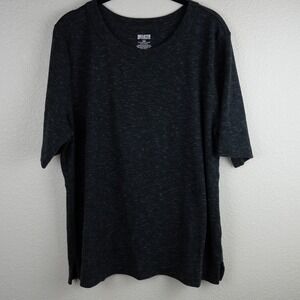 Duluth Trading Co. XXL Mens Short Sleeve Heather Black T-Shirt Workwear Utility